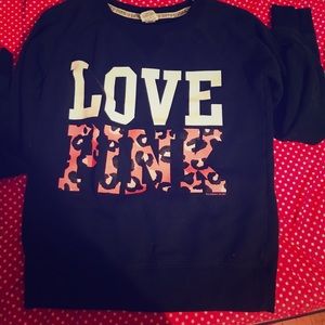 Pink Victoria’s Secret sweater